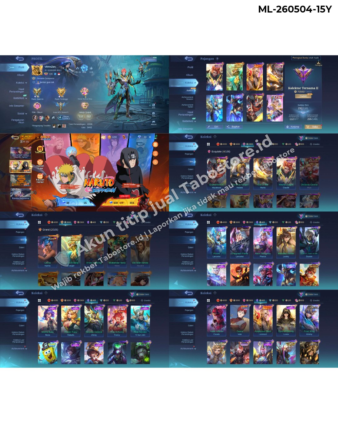 Mobile Legends - Mythic Glory 500 Hero #91